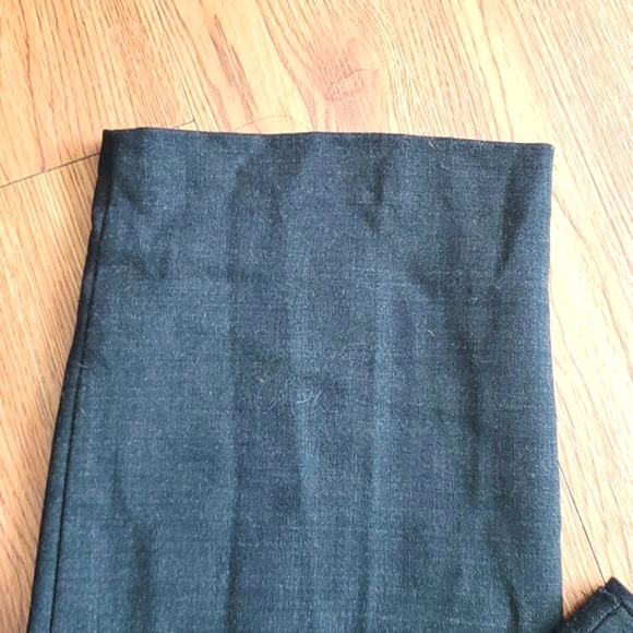 Bianca Nygard 75% Wool Blend Pleated Charcoal Gray Womens Dress Pants Sz 12 Tall - Picture 6 of 15